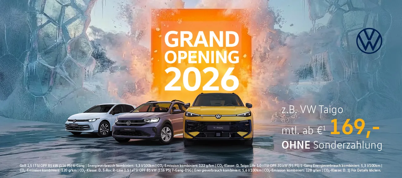 VW Grand Opening 2026